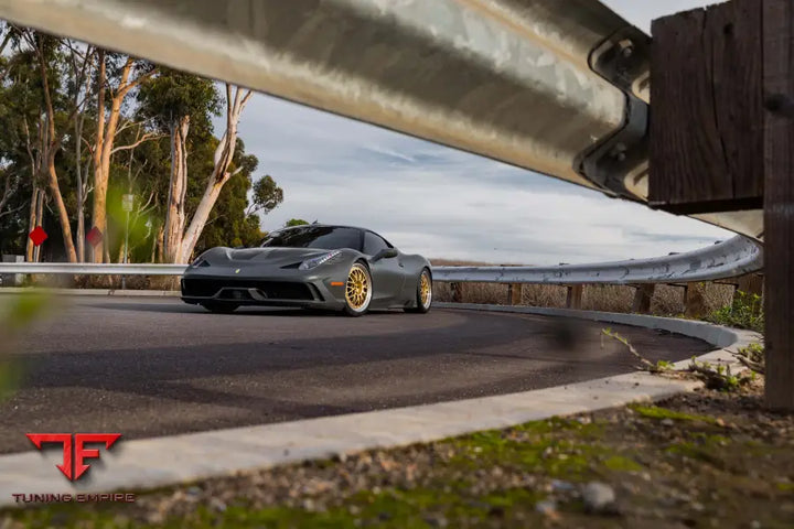 FERRARI 458 SPECIALE FORGED WHEELS AND EXHAUST SYSTEM