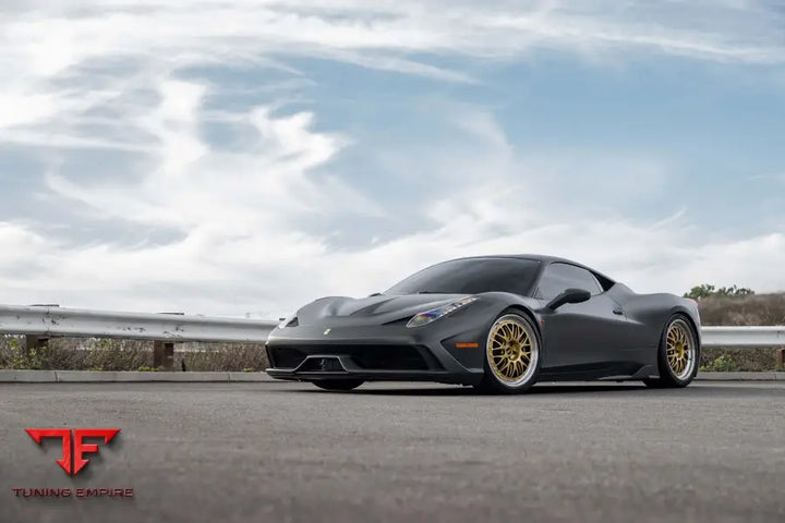 FERRARI 458 SPECIALE FORGED WHEELS AND EXHAUST SYSTEM