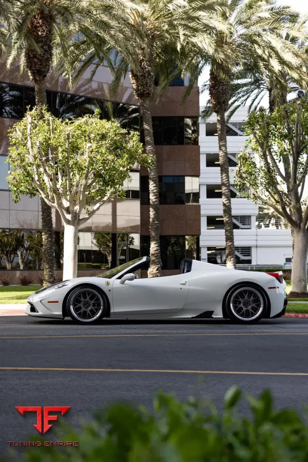 FERRARI 458 SPECIALE FORGED WHEELS AND EXHAUST SYSTEM