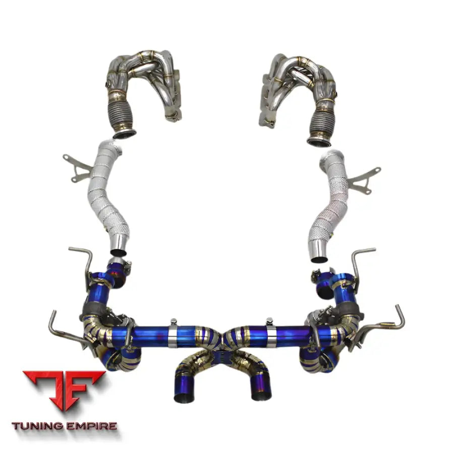 FERRARI 458 V8 4.5 CATBACK MANIFOLD EXHAUST SYSTEM 2013-2016