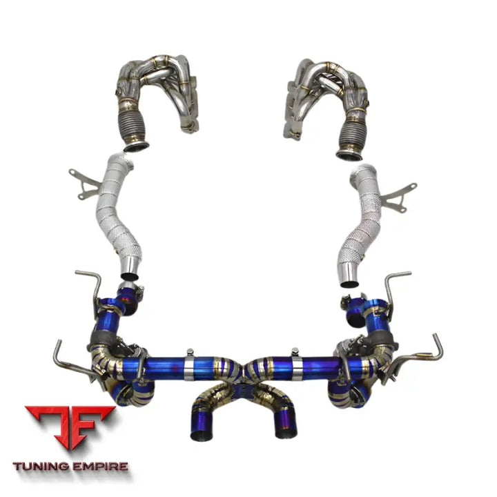 FERRARI 458 V8 4.5 CATBACK MANIFOLD EXHAUST SYSTEM 2013-2016