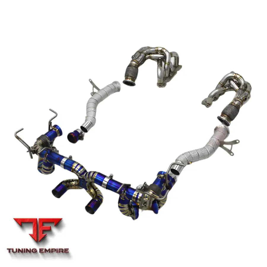 FERRARI 458 V8 4.5 CATBACK MANIFOLD EXHAUST SYSTEM 2013-2016