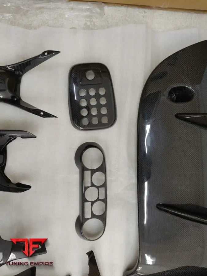 FERRARI 488 CARBON FIBER INTERIOR AND ENGINE BAY PARTS