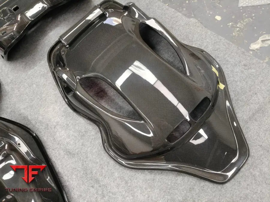 FERRARI 488 CARBON FIBER INTERIOR AND ENGINE BAY PARTS