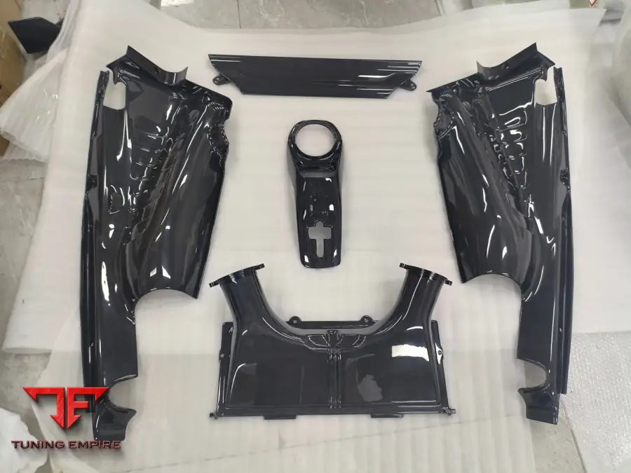 FERRARI 488 CARBON FIBER INTERIOR AND ENGINE BAY PARTS
