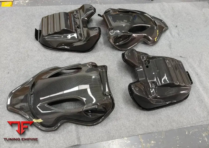 FERRARI 488 CARBON FIBER INTERIOR AND ENGINE BAY PARTS