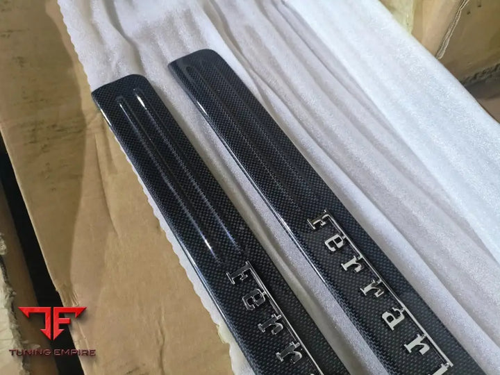 FERRARI 488 CARBON FIBER INTERIOR AND ENGINE BAY PARTS