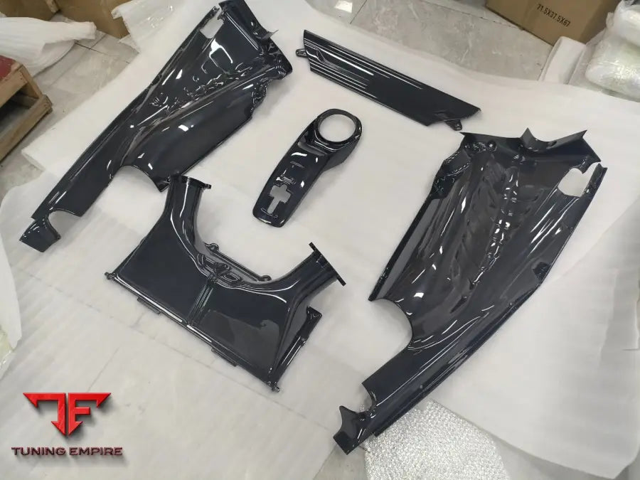 FERRARI 488 CARBON FIBER INTERIOR AND ENGINE BAY PARTS