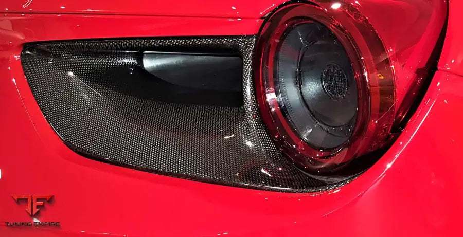 FERRARI 488 CARBON FIBER INTERIOR AND ENGINE BAY PARTS