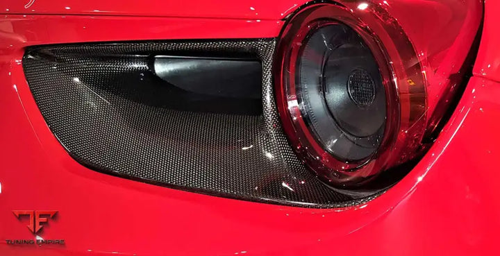 FERRARI 488 CARBON FIBER INTERIOR AND ENGINE BAY PARTS