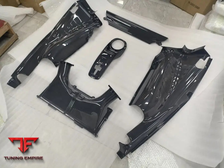 FERRARI 488 CARBON FIBER INTERIOR AND ENGINE BAY PARTS