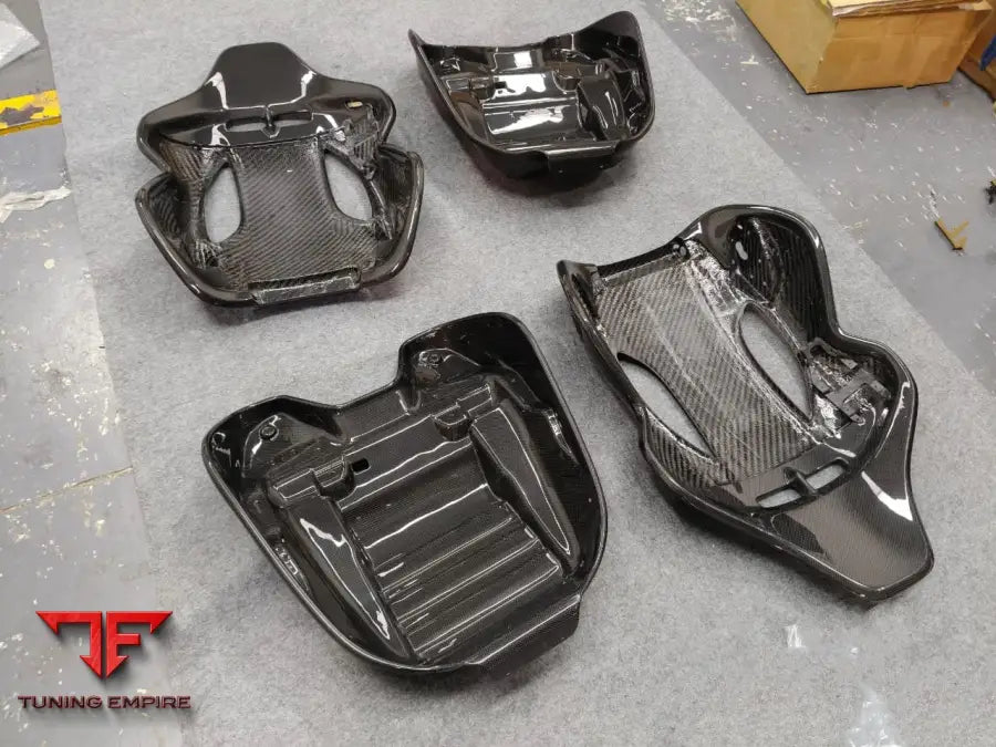 FERRARI 488 CARBON FIBER INTERIOR AND ENGINE BAY PARTS