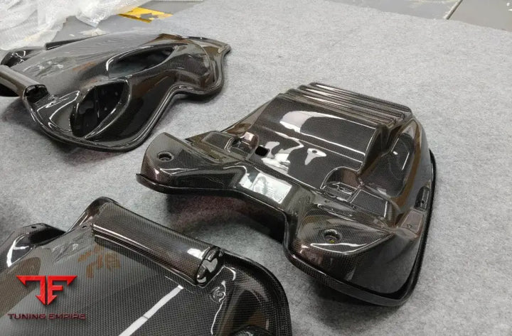 FERRARI 488 CARBON FIBER INTERIOR AND ENGINE BAY PARTS