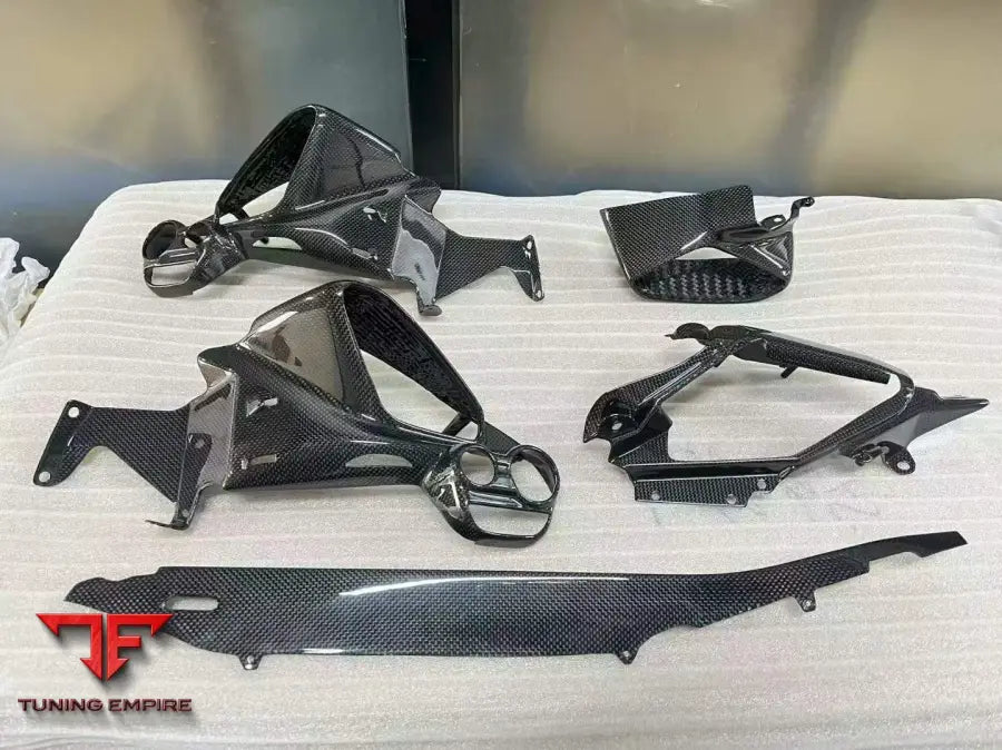 FERRARI 488 CARBON FIBER INTERIOR AND ENGINE BAY PARTS