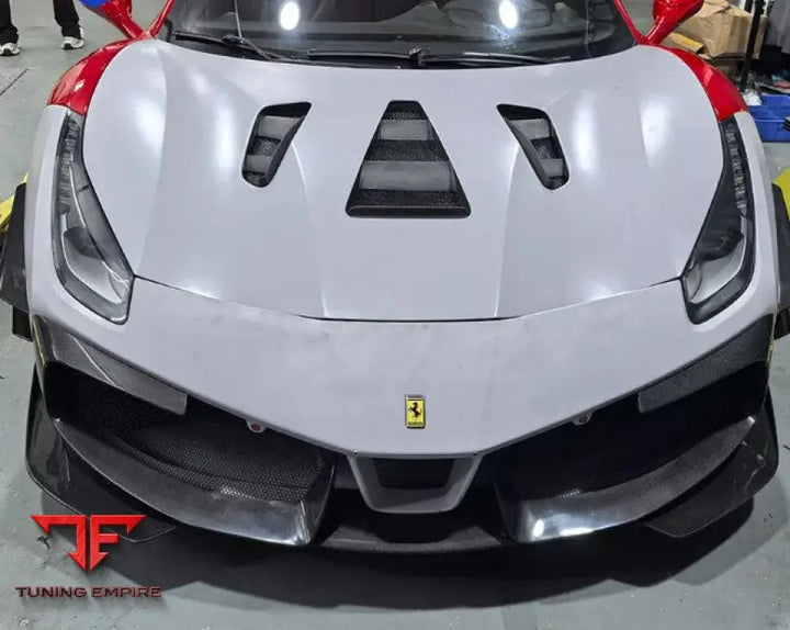 FERRARI 488 CONVERSION CHALLENGE EVO DRY CARBON FIBER PARTS