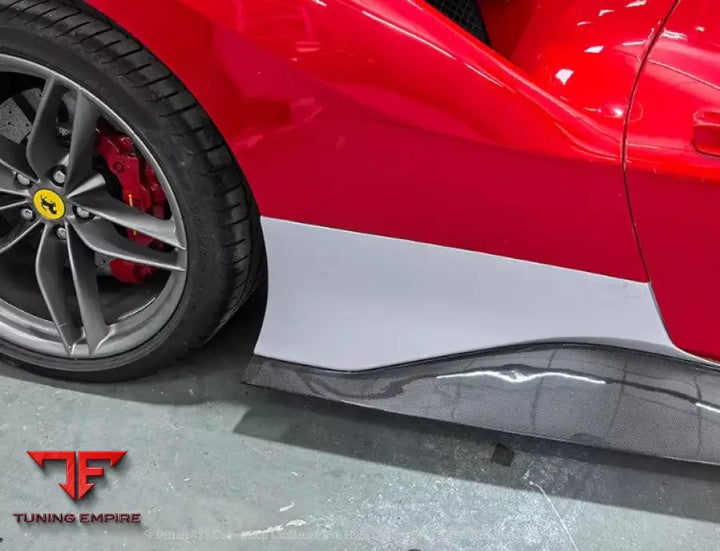 FERRARI 488 CONVERSION CHALLENGE EVO DRY CARBON FIBER PARTS