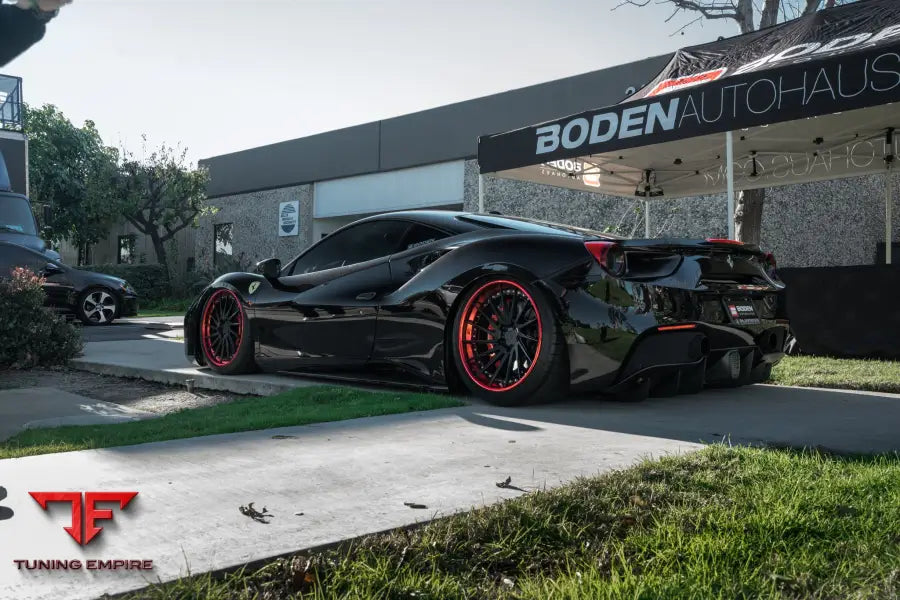 FERRARI 488 FORGED WHEELS AND EXHAUST SYSTEM