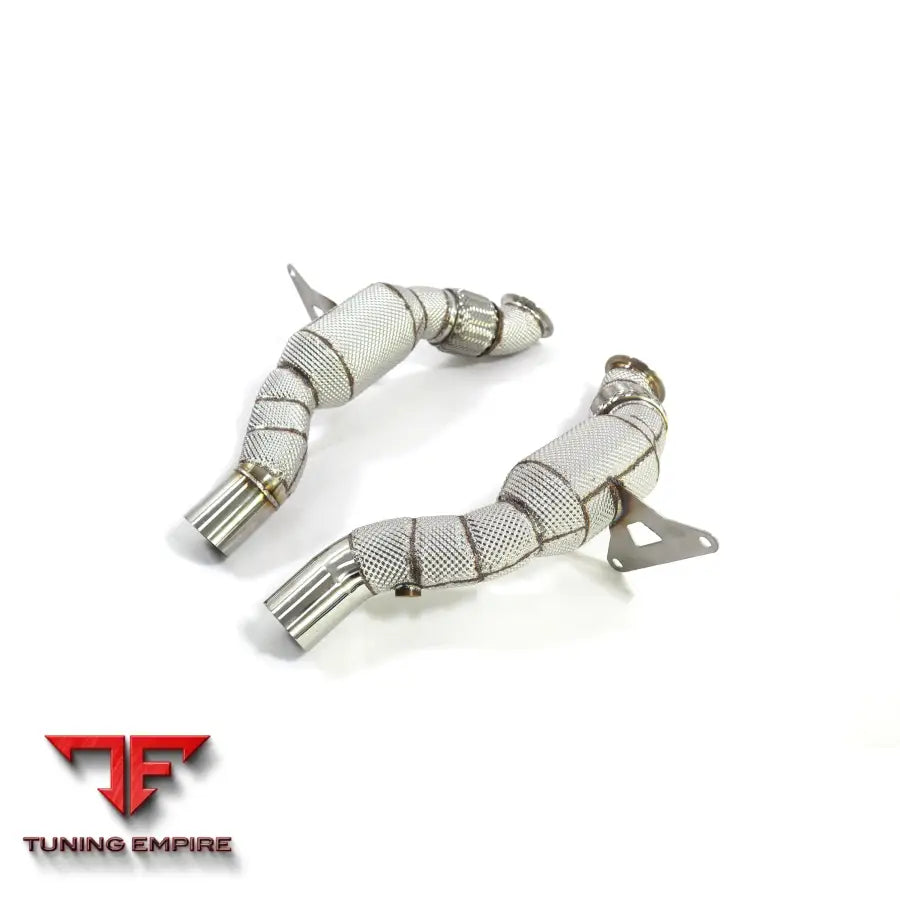 FERRARI 488 GTB 3.9T STAINLESS STEEL RAZOR EXHAUST DOWNPIPE