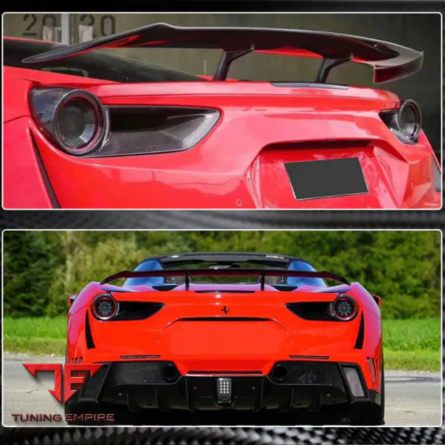 FERRARI 488 GTB CARBON FIBER PARTS 2015-2019Y