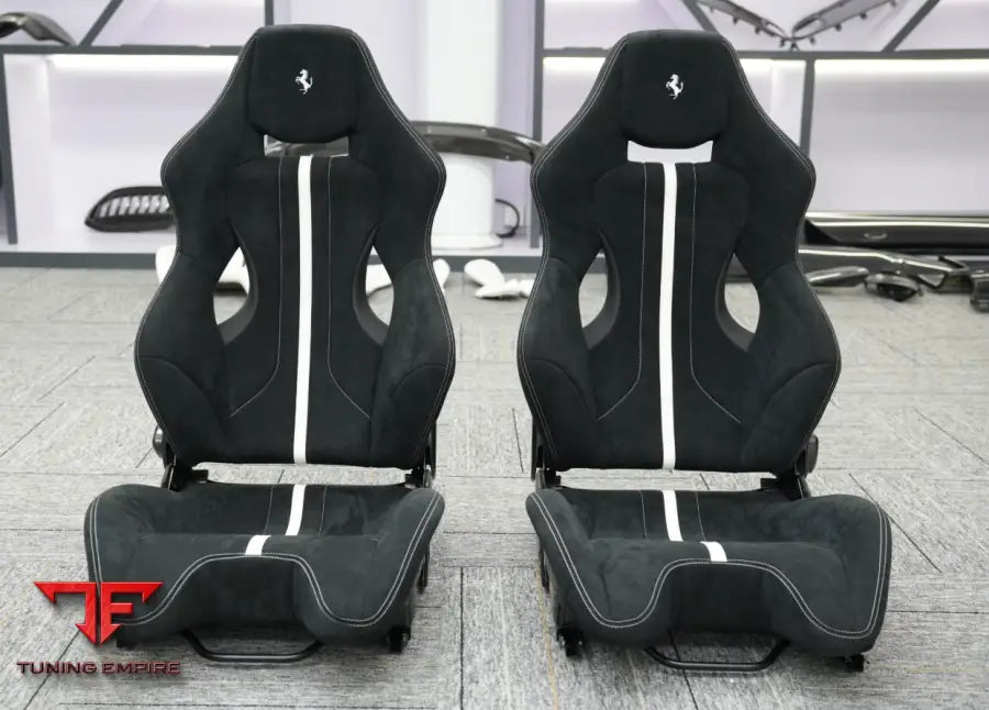 FERRARI 488 GTB CARBON FIBER SEATS