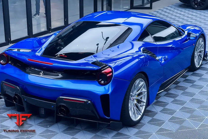 FERRARI 488 GTB PISTA STYLE REAR BUMPER & WING BSD