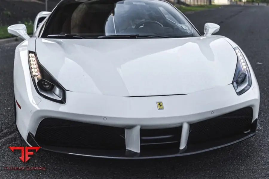 FERRARI 488 GTB & SPIDER CARBON FIBER FRONT LIP BSD