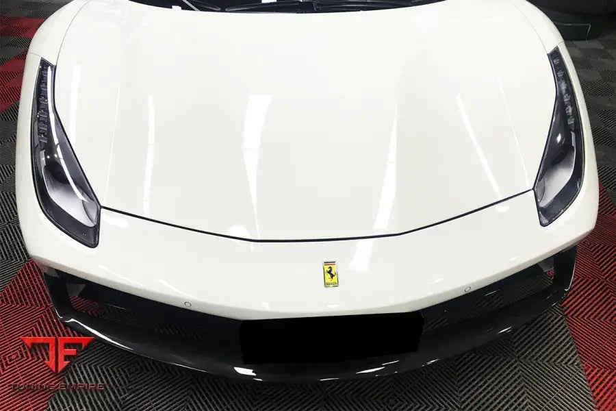 FERRARI 488 GTB & SPIDER CARBON FIBER FRONT LIP BSD