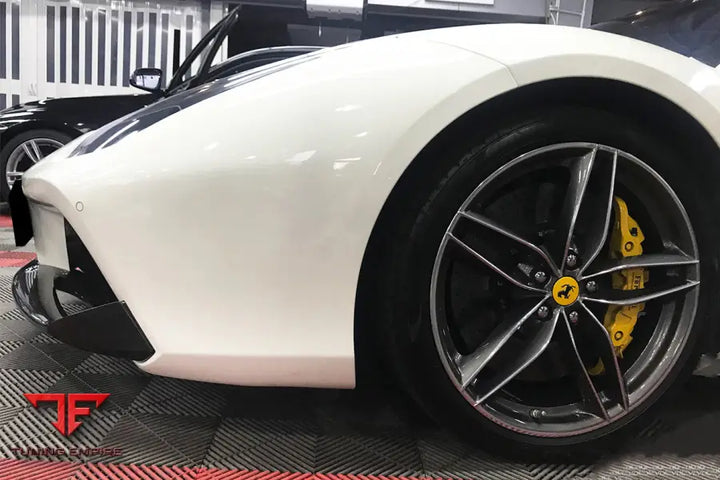 FERRARI 488 GTB & SPIDER CARBON FIBER FRONT LIP BSD