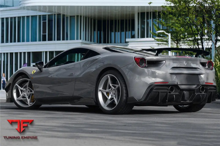 FERRARI 488 GTB & SPYDER IMP-PERFORMANCE CARBON FIBER REAR DIFFUSER BSD