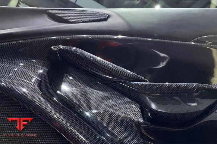 FERRARI 488 GTB SPYDER OE STYLE CARBON FIBER DOOR HANDLE INTERIOR BSD