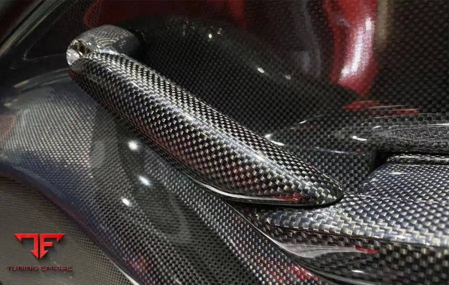 FERRARI 488 GTB SPYDER OE STYLE CARBON FIBER DOOR HANDLE INTERIOR BSD