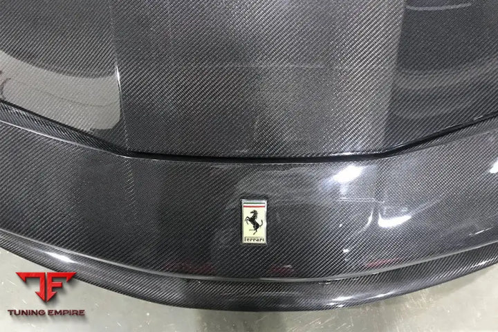 FERRARI 488 GTB SPYDER OE STYLE CARBON FIBER FRONT BUMPER BSD