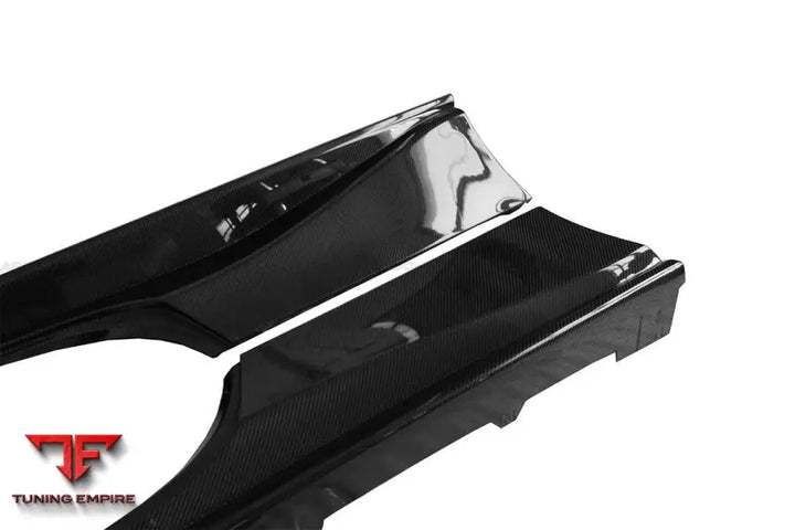 FERRARI 488 GTB SPYDER OE STYLE CARBON FIBER SIDE SKIRTS BSD