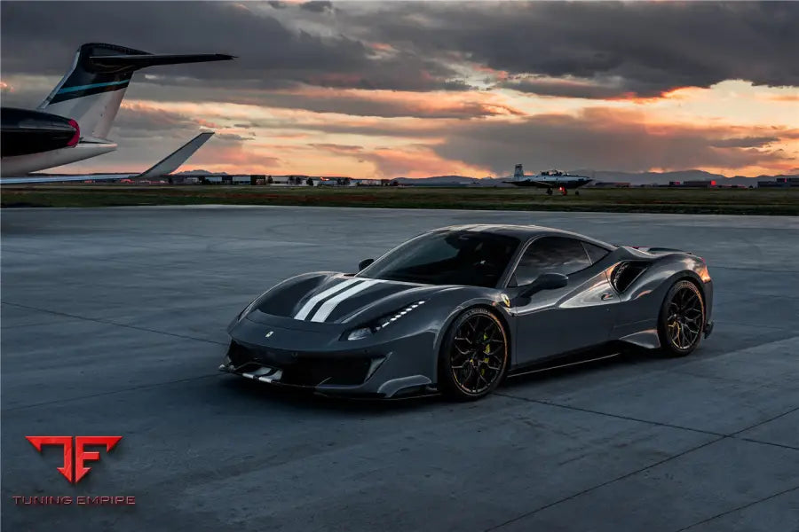 FERRARI 488 GTB & SPYDER PISTA STYLE SIDE SKIRTS BSD