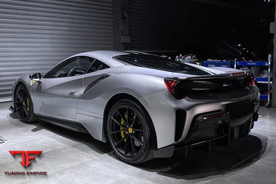 FERRARI 488 GTB & SPYDER PISTA STYLE SIDE SKIRTS BSD
