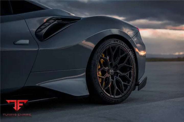 FERRARI 488 GTB & SPYDER PISTA STYLE SIDE SKIRTS BSD
