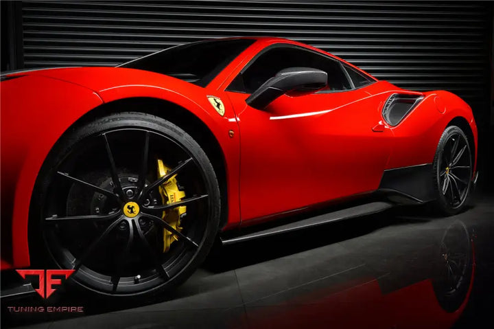 FERRARI 488 GTB & SPYDER PISTA STYLE SIDE SKIRTS BSD
