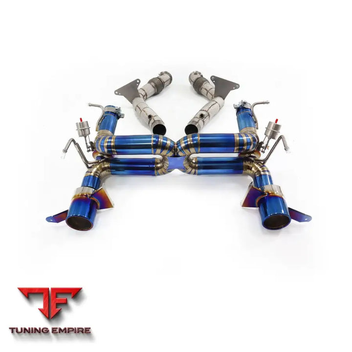 FERRARI 488 GTB TITANIUM RAZOR EXHAUST