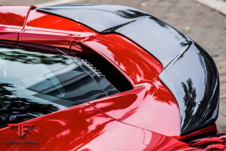 FERRARI 488 GTB VRS STYLE CARBON FIBER TRUNK SPOILER BSD