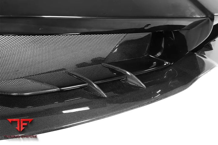 FERRARI 488 GTBSPYDER MA STYLE PARTIAL CARBON FIBER FRONT BUMPER BSD