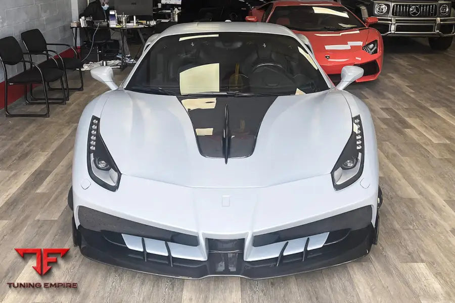 FERRARI 488 GTBSPYDER MSY STYLE FRONT BUMPER BSD
