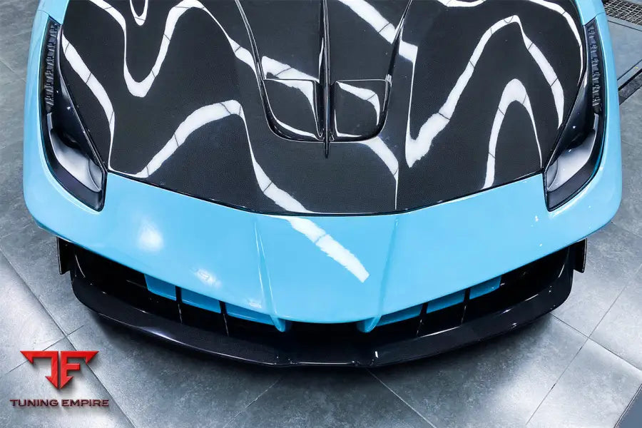 FERRARI 488 GTBSPYDER MSY STYLE FRONT BUMPER BSD