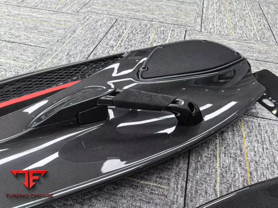 FERRARI 488 PISTA CARBON FIBER DOOR INSERTS