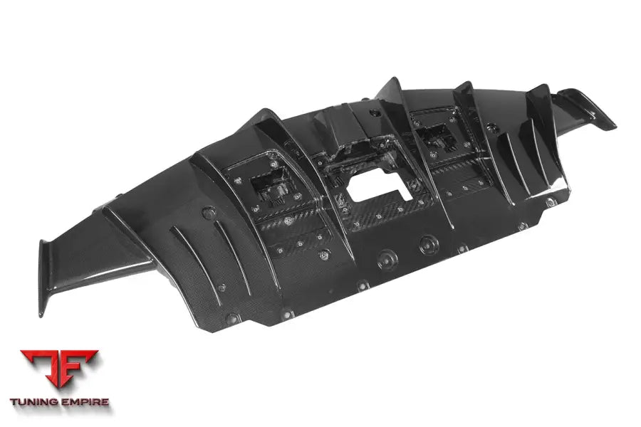 FERRARI 488 PISTA CARBON FIBER REAR DIFFUSER BSD