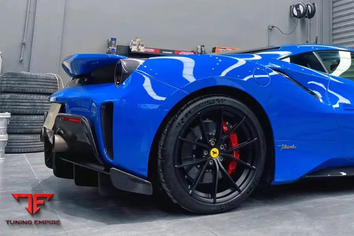 FERRARI 488 PISTA CARBON FIBER REAR DIFFUSER BSD