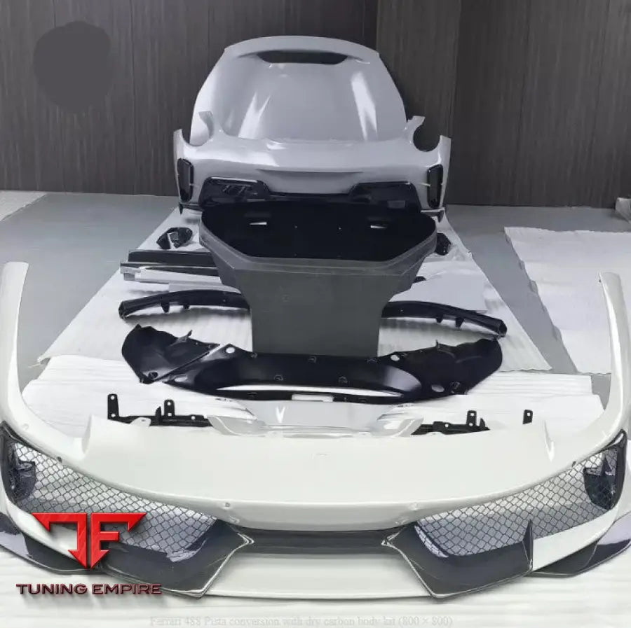FERRARI 488 PISTA CONVERSION CARBON FIBER PARTS