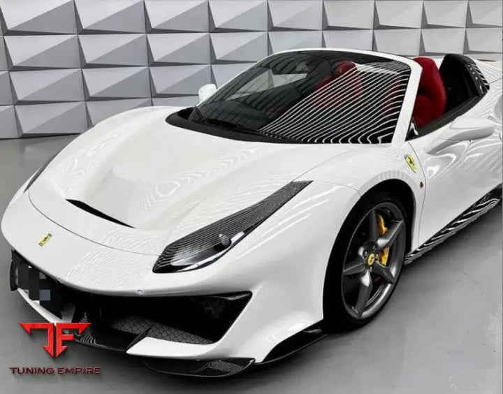 FERRARI 488 PISTA CONVERSION CARBON FIBER PARTS