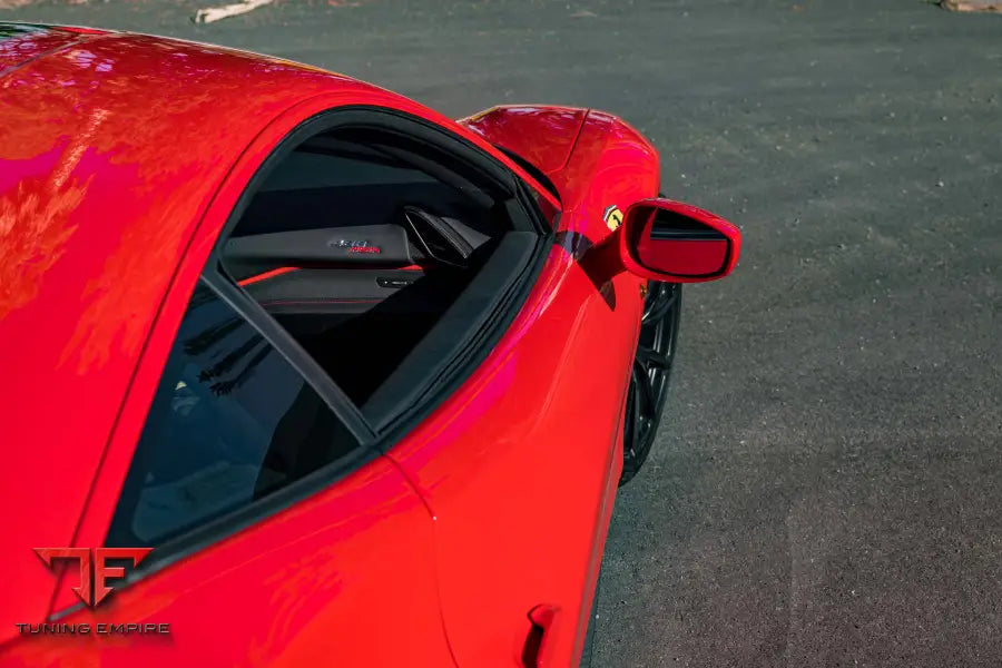 FERRARI 488 PISTA FORGED WHEELS AND EXHAUST SYSTEM