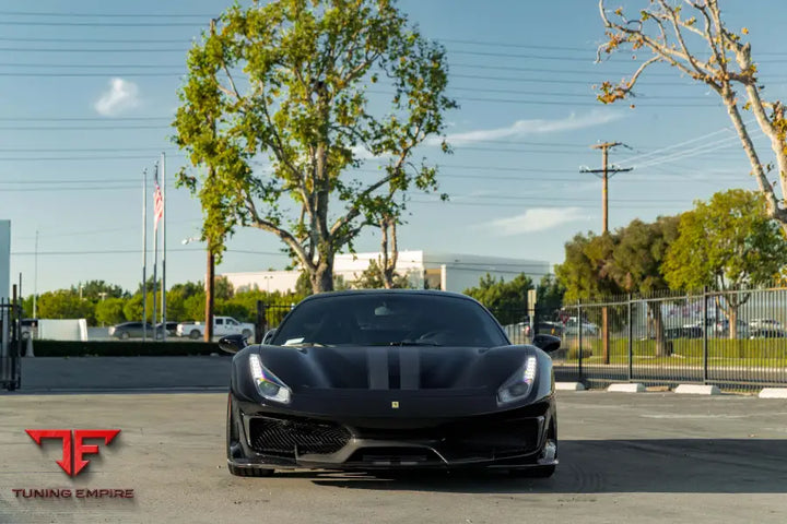 FERRARI 488 PISTA FORGED WHEELS AND EXHAUST SYSTEM