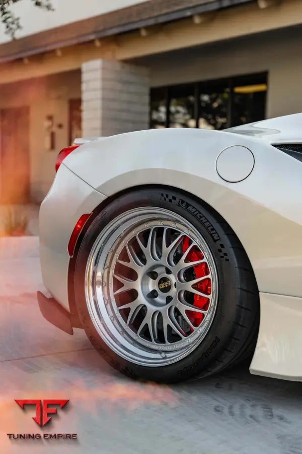 FERRARI 488 PISTA FORGED WHEELS AND EXHAUST SYSTEM
